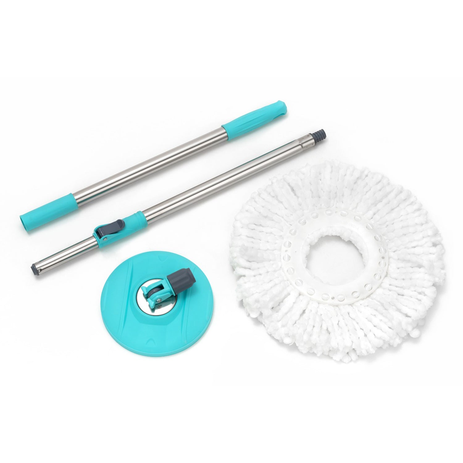 4942 Quick Spin Mop With Steel Spin, Bucket Floor Cleaning, Easy Wheels & Big Bucket, Floor Cleaning Mop with Bucket DeoDap 4942 Quick Spin Mop With Steel Spin, Bucket Floor Cleaning, Easy Wheels & Big Bucket, Floor Cleaning Mop with Bucket DeoDap